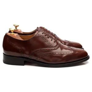 '664227' Brown Leather Oxford Brogues UK 9 G