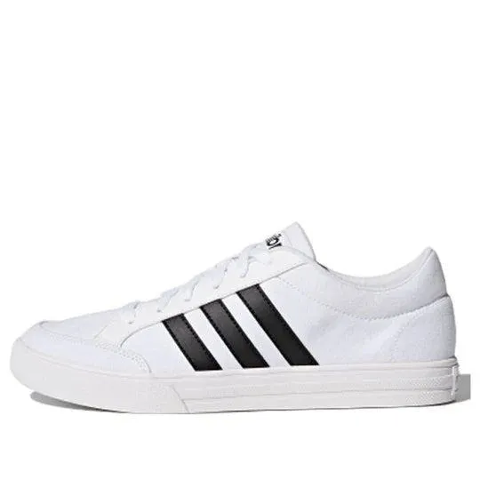 Adidas Vs Set Low-Top Sneakers Leather White Colour For Men