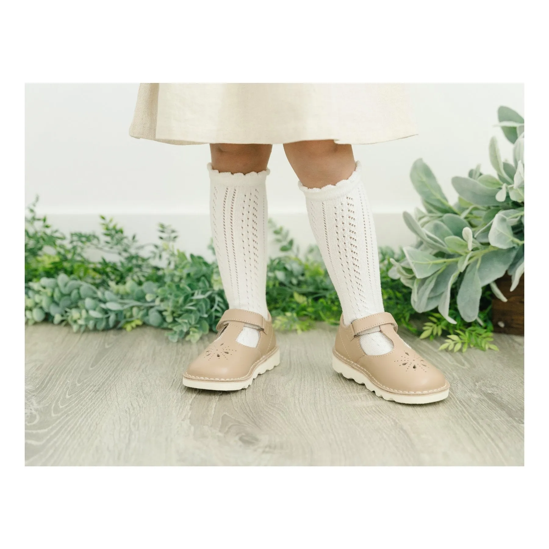 Alix Wedge Mary Jane - Latte