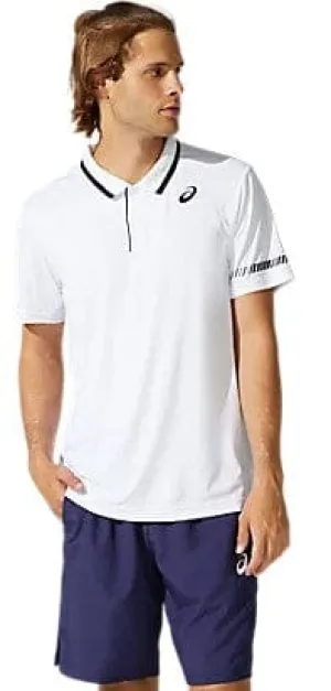 Asics Court Polo-Shirt Brilliant White