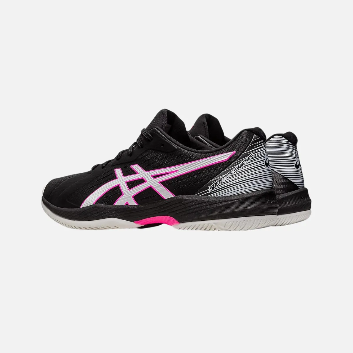 Asics Solution Swift FF Men's Tennis Shoes -Black/Hot Pink