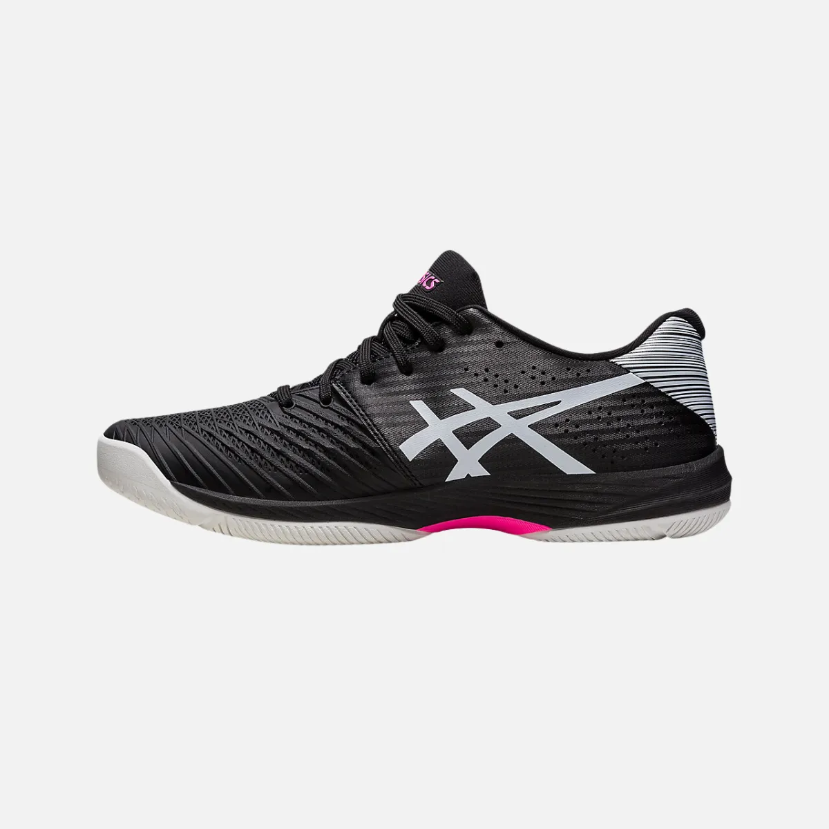 Asics Solution Swift FF Men's Tennis Shoes -Black/Hot Pink