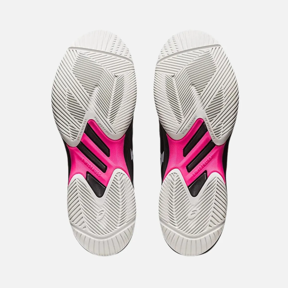 Asics Solution Swift FF Men's Tennis Shoes -Black/Hot Pink