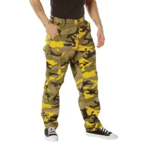 BDU Pants | Tactical Pants For Men | Stinger Yellow Camouflage