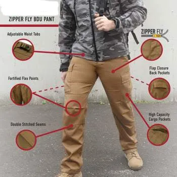 BDU Pants | Tactical Pants For Men | Woodland Camouflage