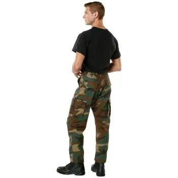 BDU Pants | Tactical Pants For Men | Woodland Camouflage