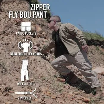 BDU Pants | Tactical Pants For Men | Woodland Camouflage