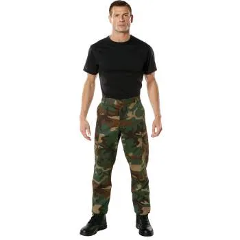 BDU Pants | Tactical Pants For Men | Woodland Camouflage