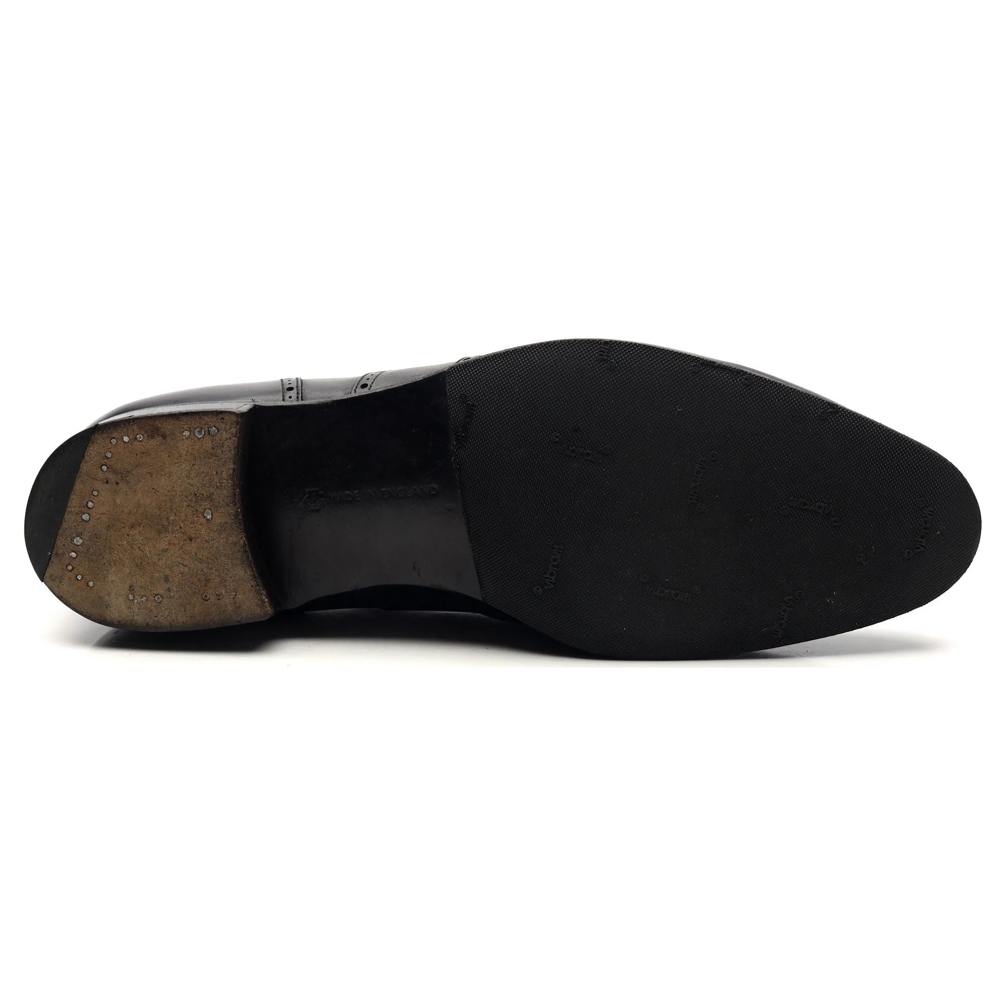 Black Leather Oxford UK 10 D