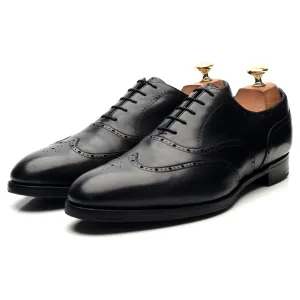 Black Leather Oxford UK 10 D