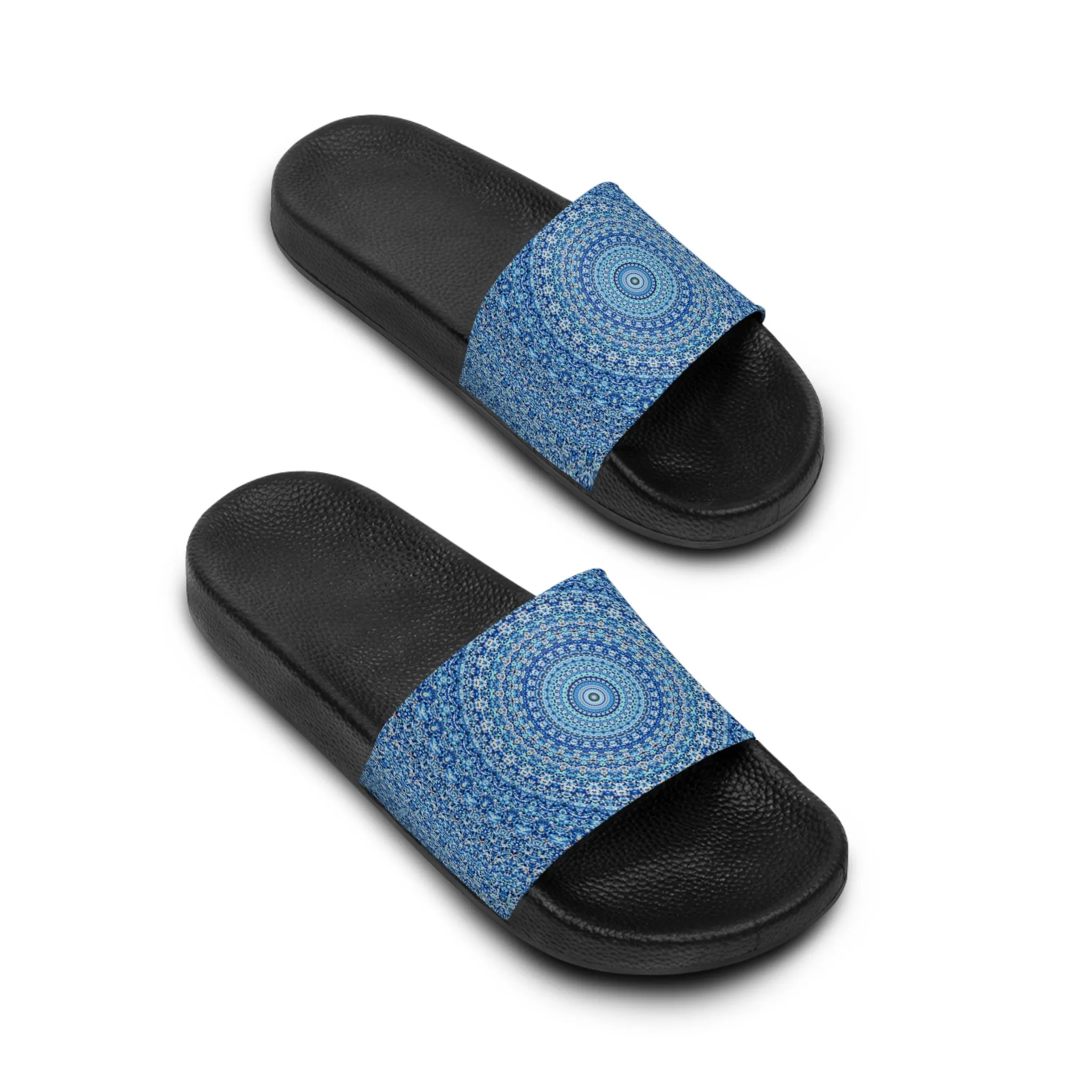Blue Mandala - Inovax Women's Slide Sandal