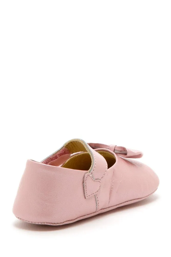 Blush Bow Heart Mary Janes