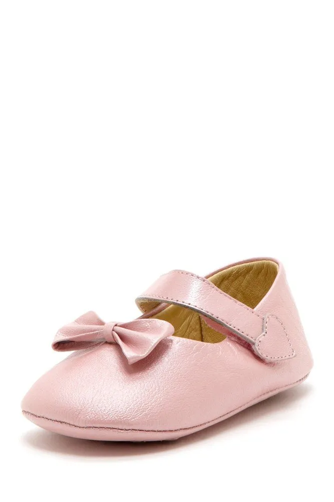 Blush Bow Heart Mary Janes