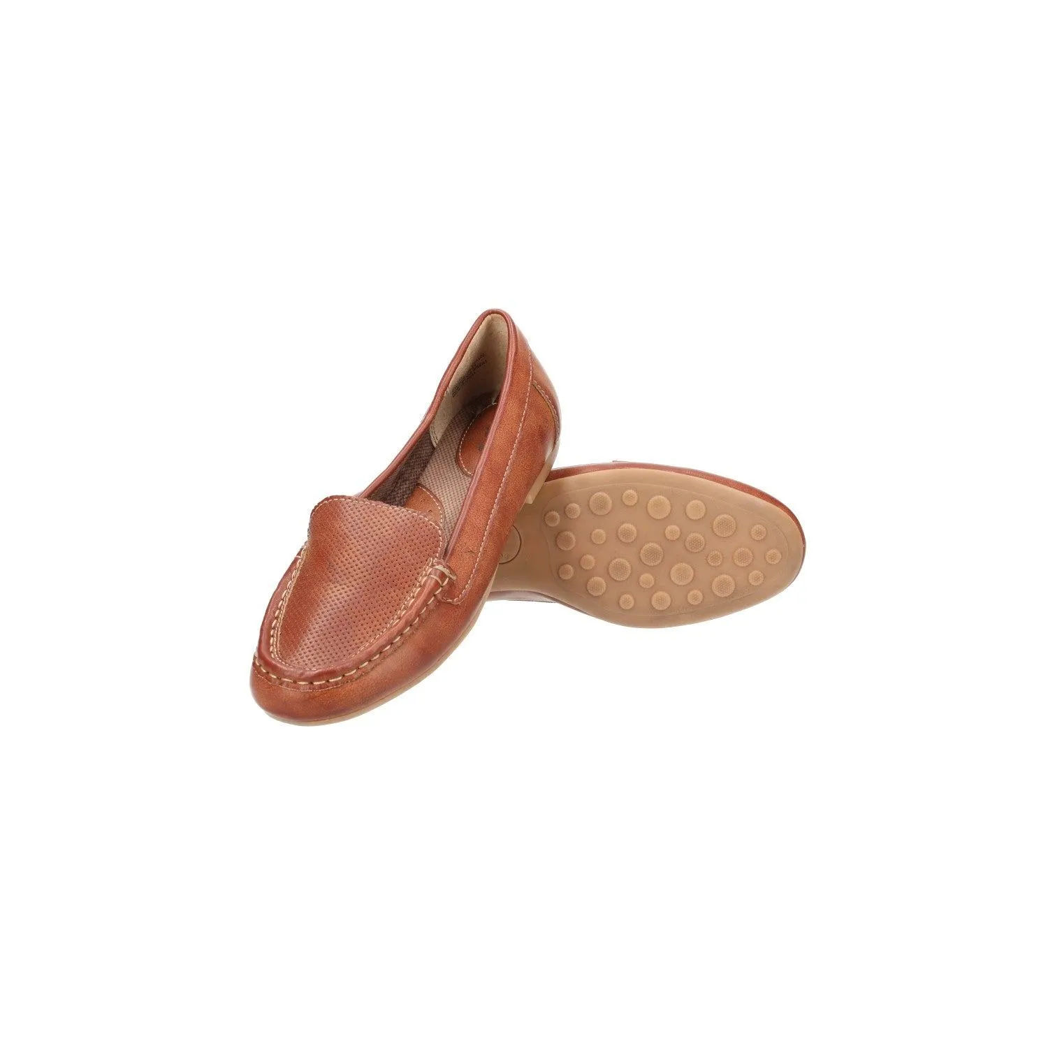 B.O.C Jana Casual Loafers Leather Brown Colour For Women