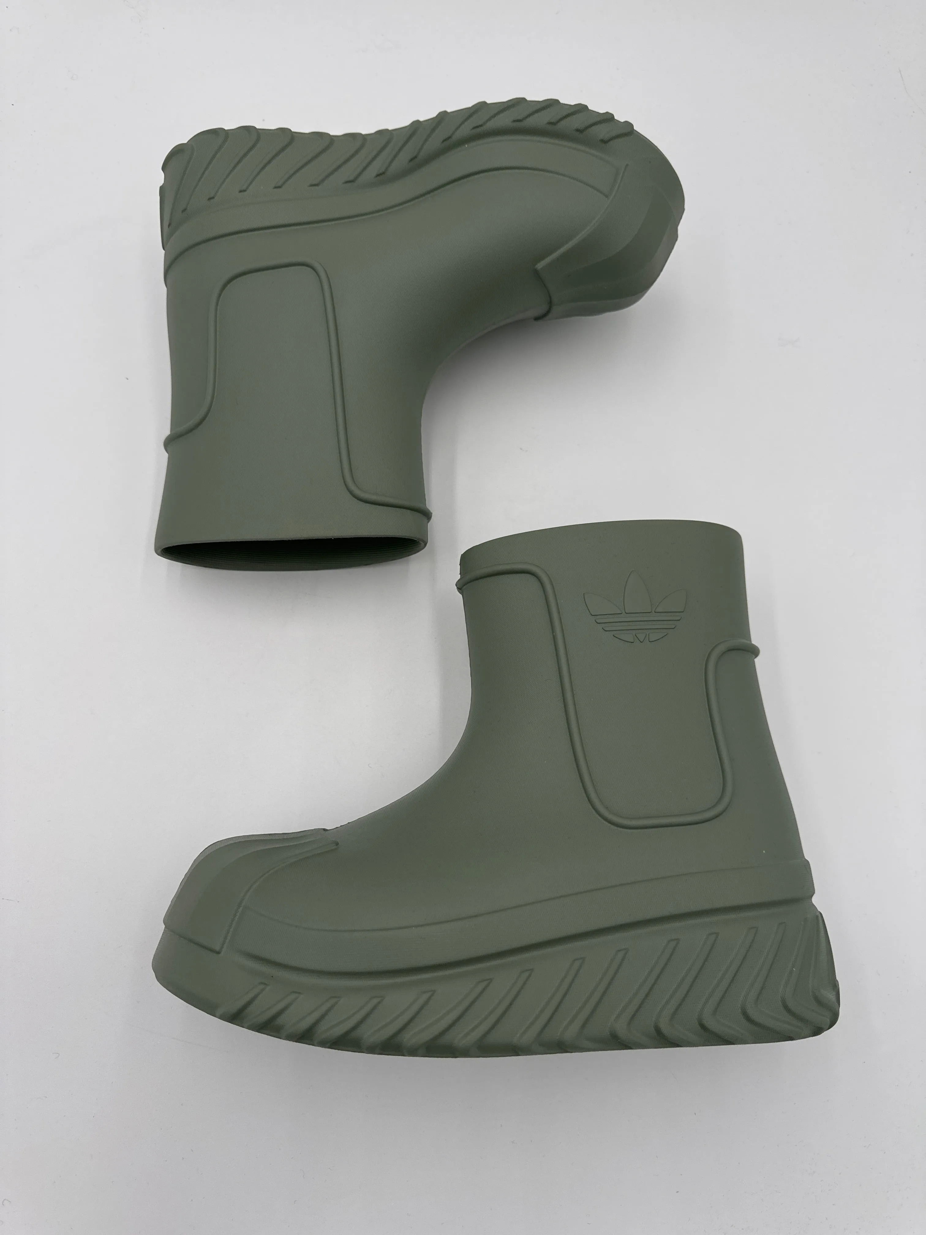 Boots Rain By Adidas In Green, Size: 6.5