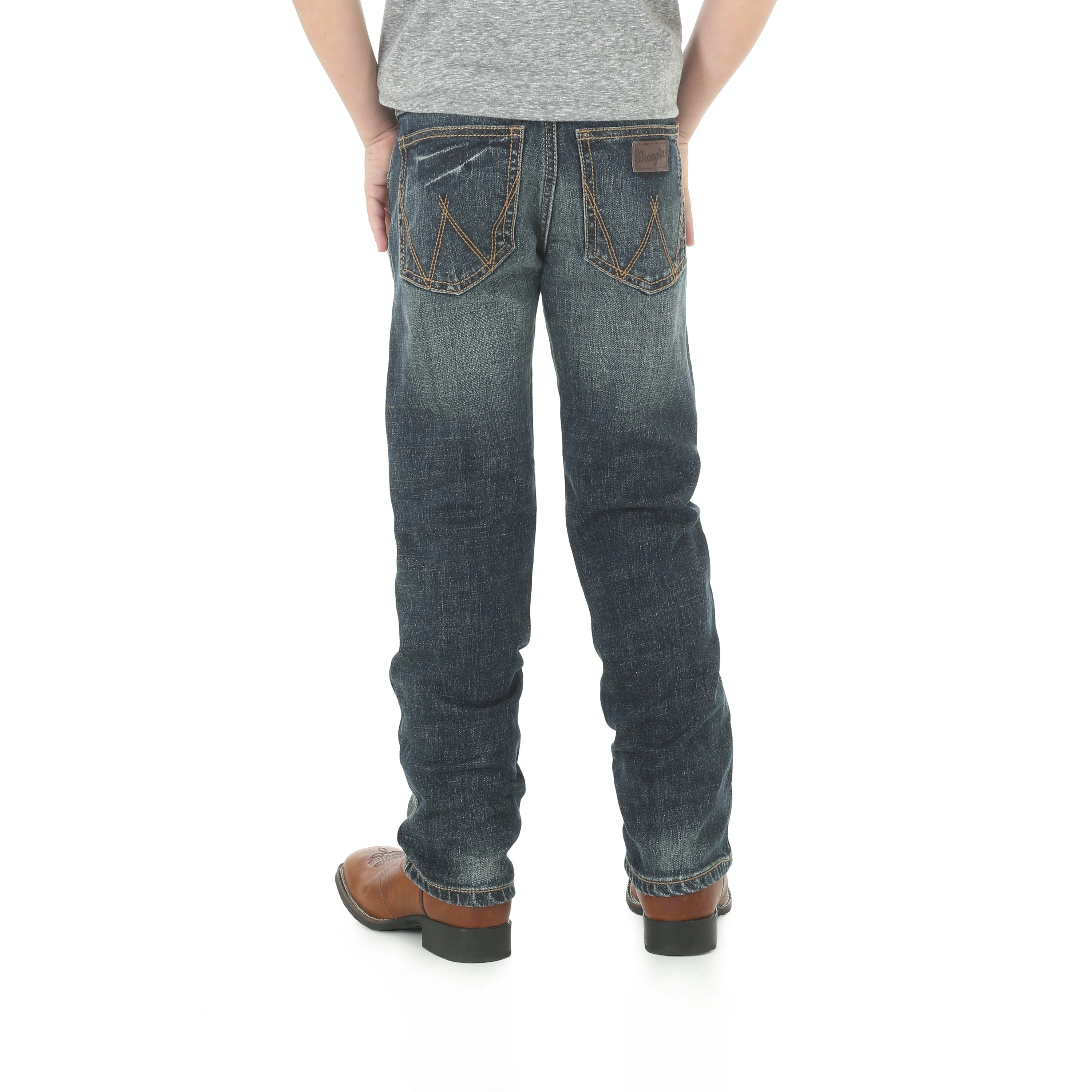 Boy's Wrangler Retro Slim Straight Jean #88BWZBZ