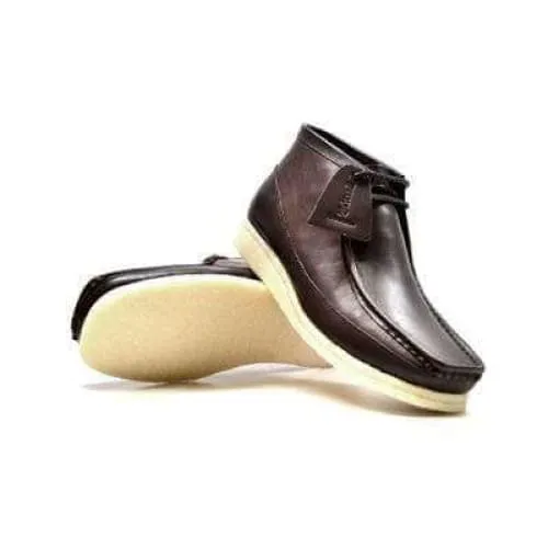 British Walkers Walker 100 Wallabee Boots Men's Brown Suede and Leather