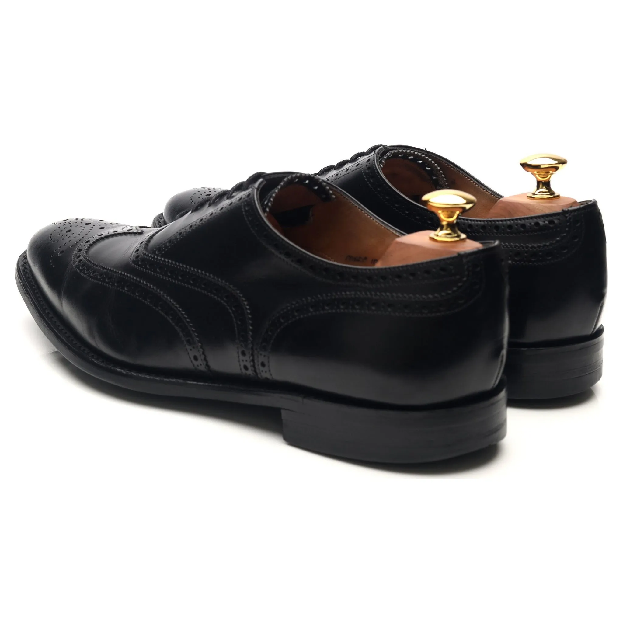 'Broad II' Black Leather Brogues UK 9.5 G