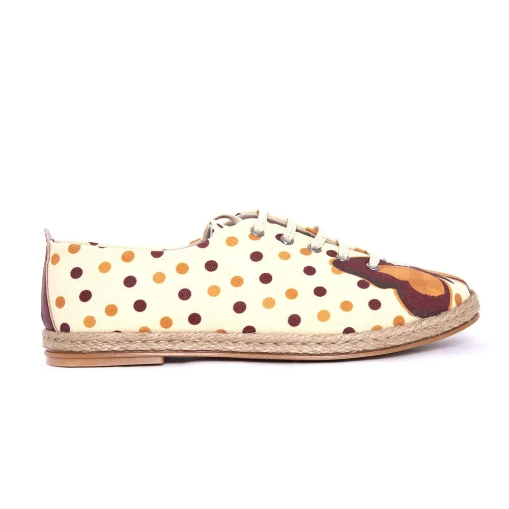 Butterfly and Dots Ballerinas Shoes FBR1217