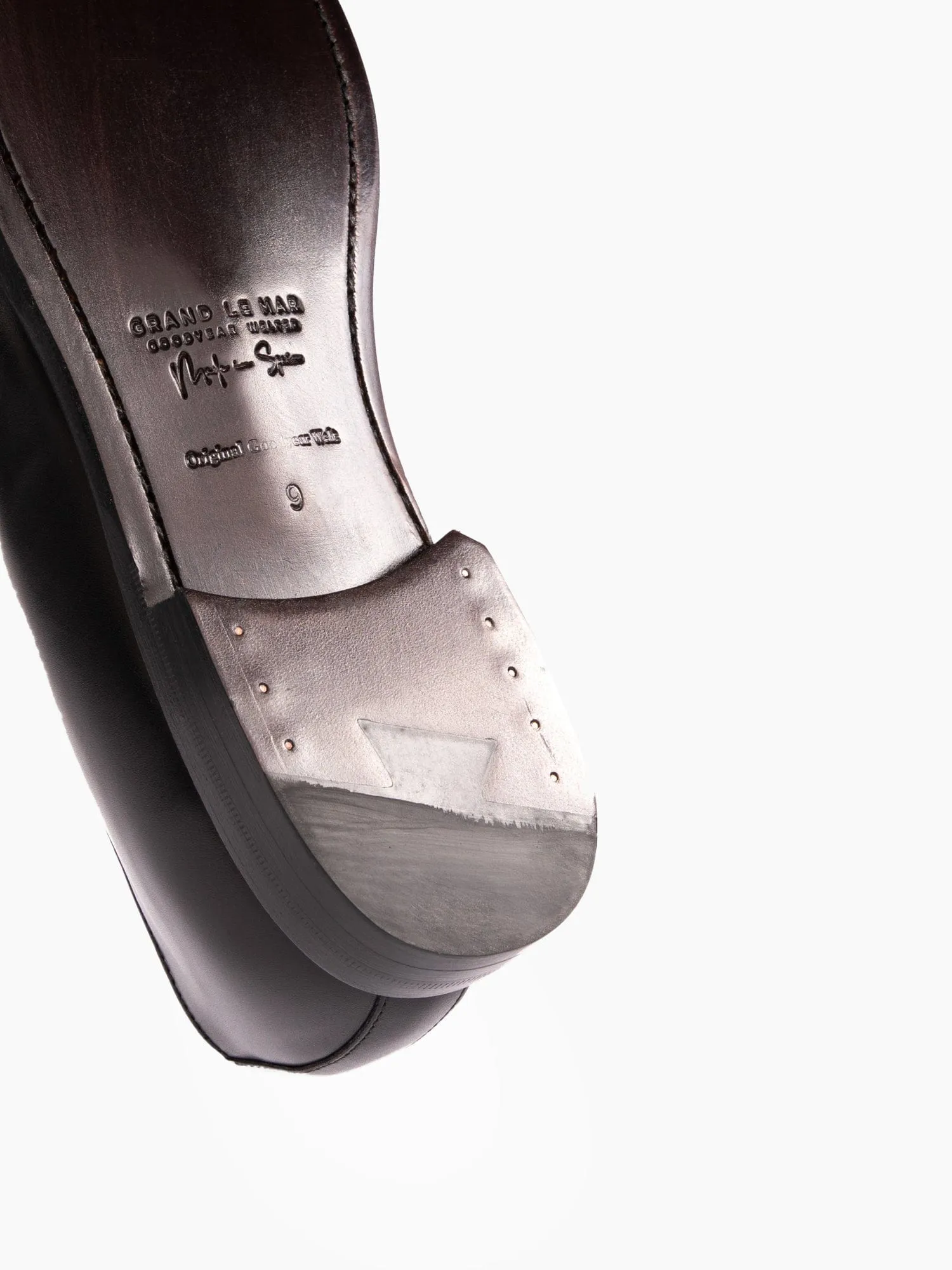Butterfly Loafers Brown Calf Leather
