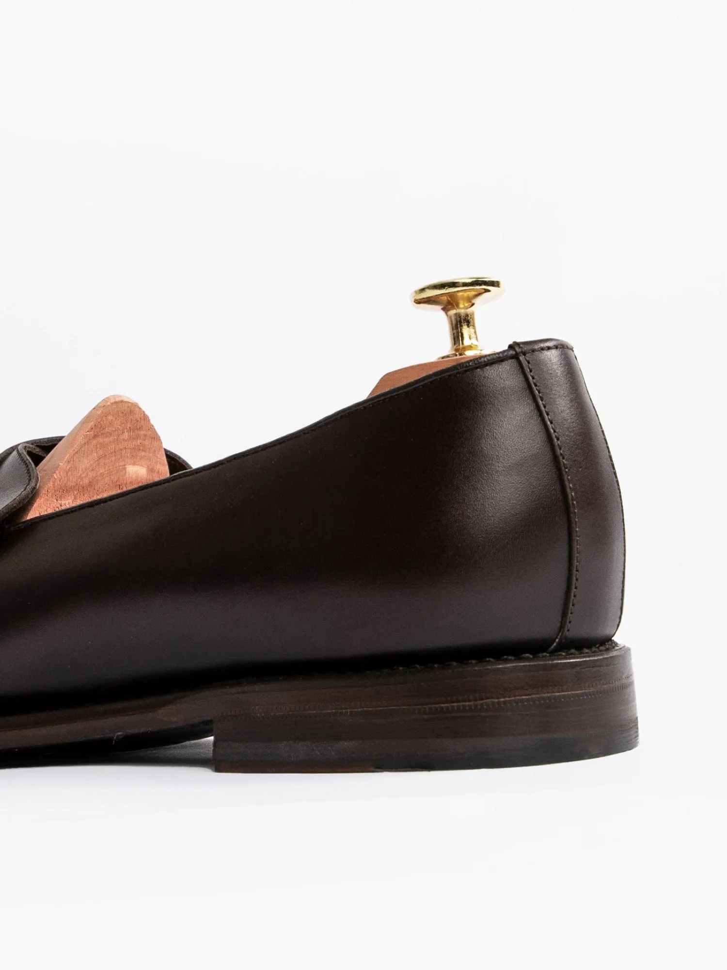Butterfly Loafers Brown Calf Leather