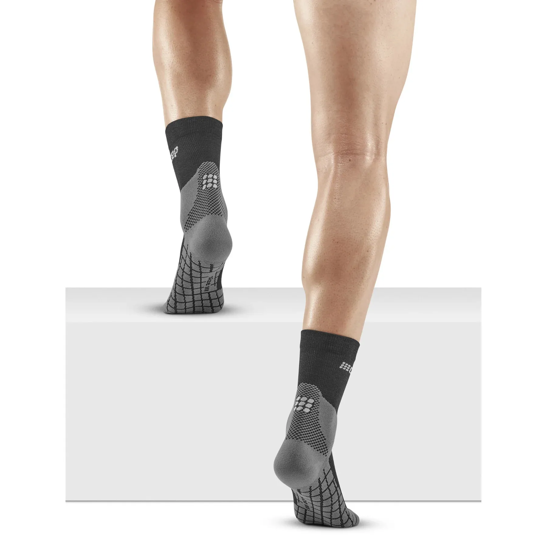 CEP Men&#x27;s Hiking Light Merino Mid Cut Compression Socks Black | Buy CEP Men&#x27;s Hiking Light Merino Mid Cut Compression Socks Black here | Outnorth