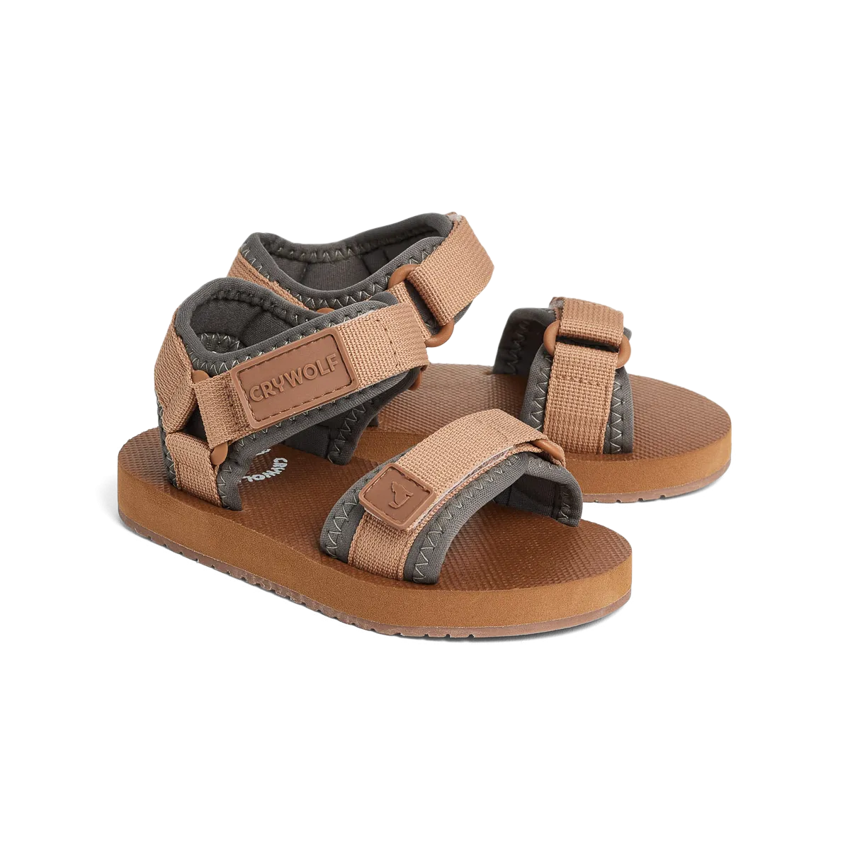 CRYWOLF BEACH SANDAL-TAN