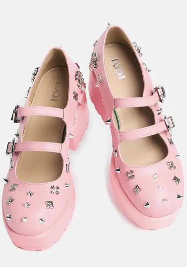 Devil Blushes Double Strap | MARY JANES*