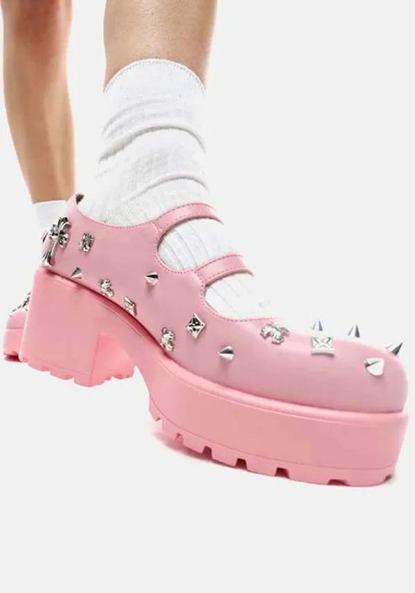 Devil Blushes Double Strap | MARY JANES*
