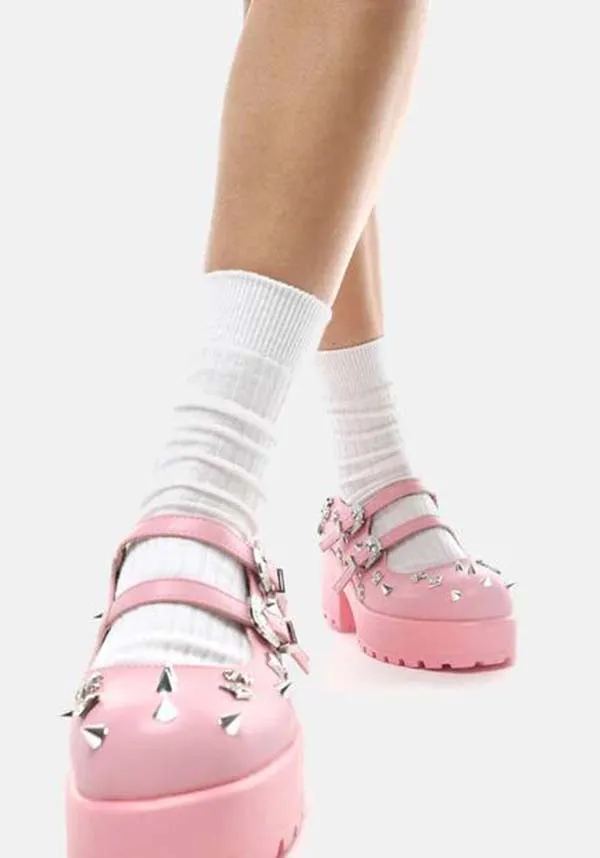 Devil Blushes Double Strap | MARY JANES*