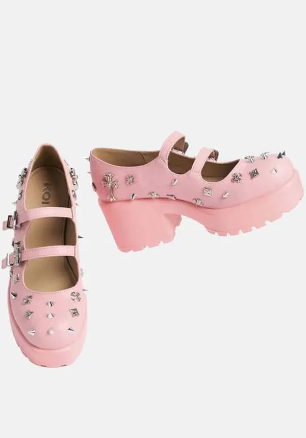 Devil Blushes Double Strap | MARY JANES*