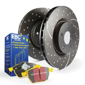 EBC Brakes S5KF1580 S5 Kits Yellowstuff And GD Rotors