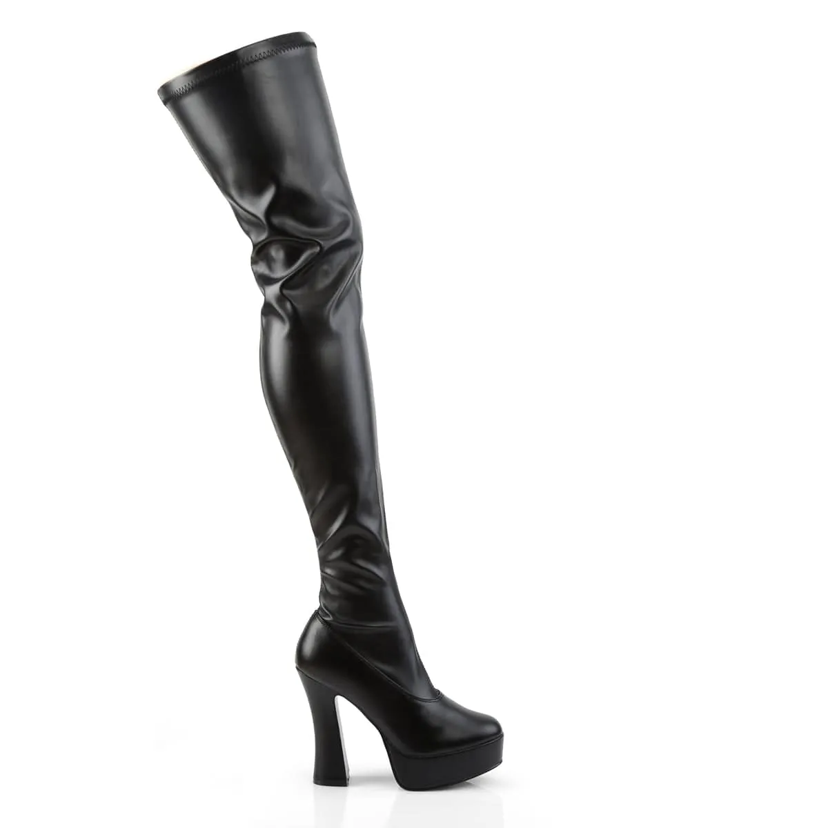 ELECTRA-3000Z Black Stretch Faux Leather