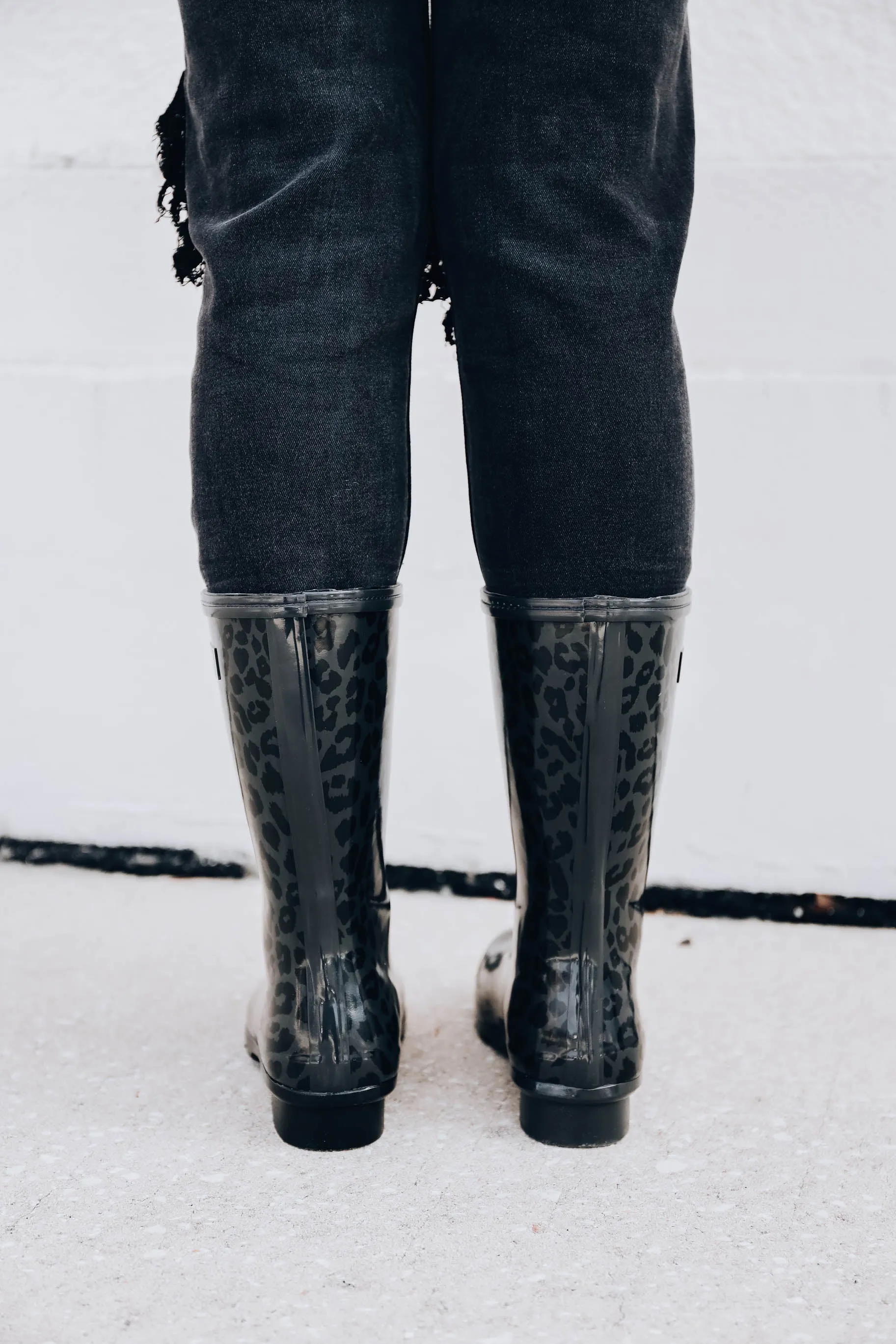 Emma Mid Rain Boots by Roma - Leopard