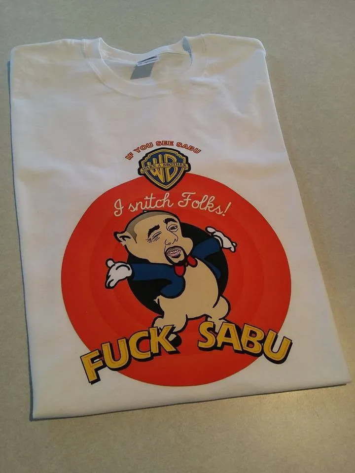 Fuck Sabu Warn a Brother Snitch T-shirt #FuckSabu Anonymous
