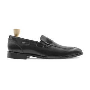 Fullfoss - Men's Black Calf Leather Loafer