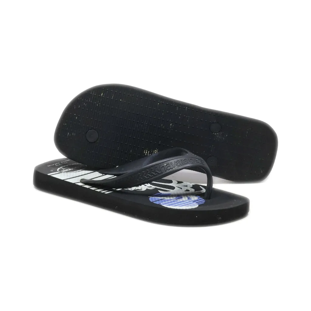 Havaianas Flip Flops Rubber Black Colour For Women