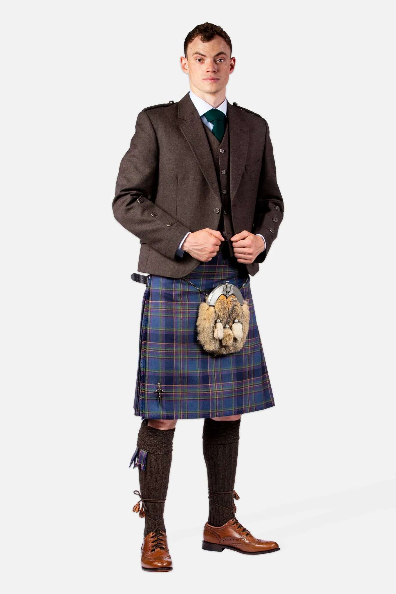 Highland Mist / Peat Holyrood Kilt Hire Outfit