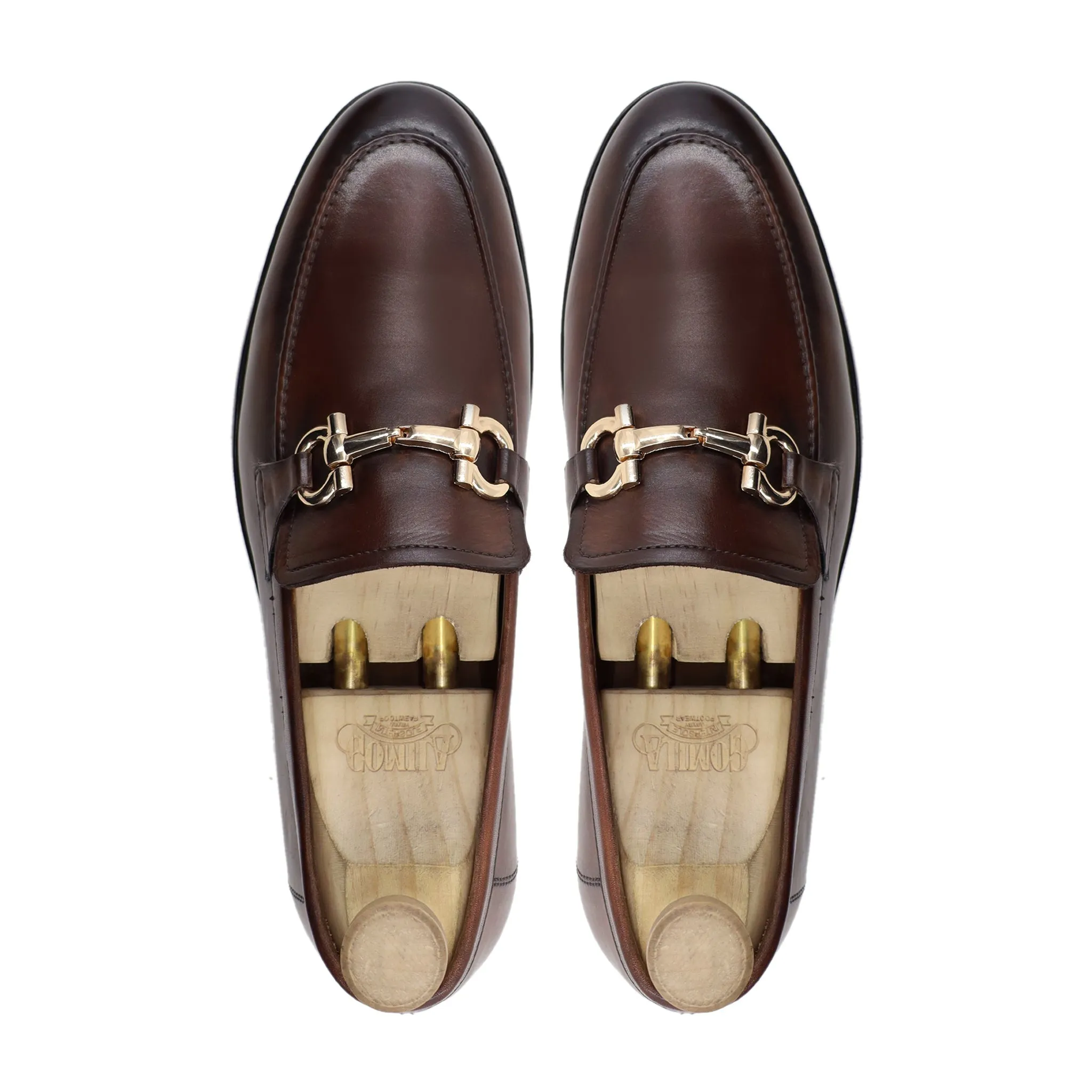 Hinata - Men's Brown Calf Leather Loafer