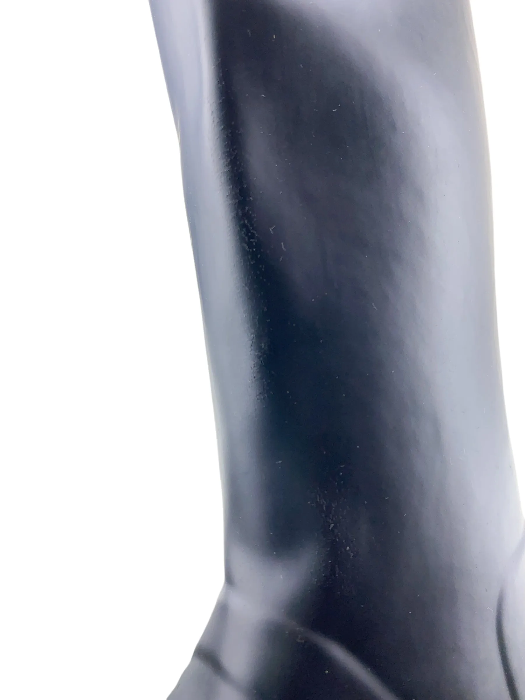 Hunter Women's High Matte Rain Boot Black Size 8