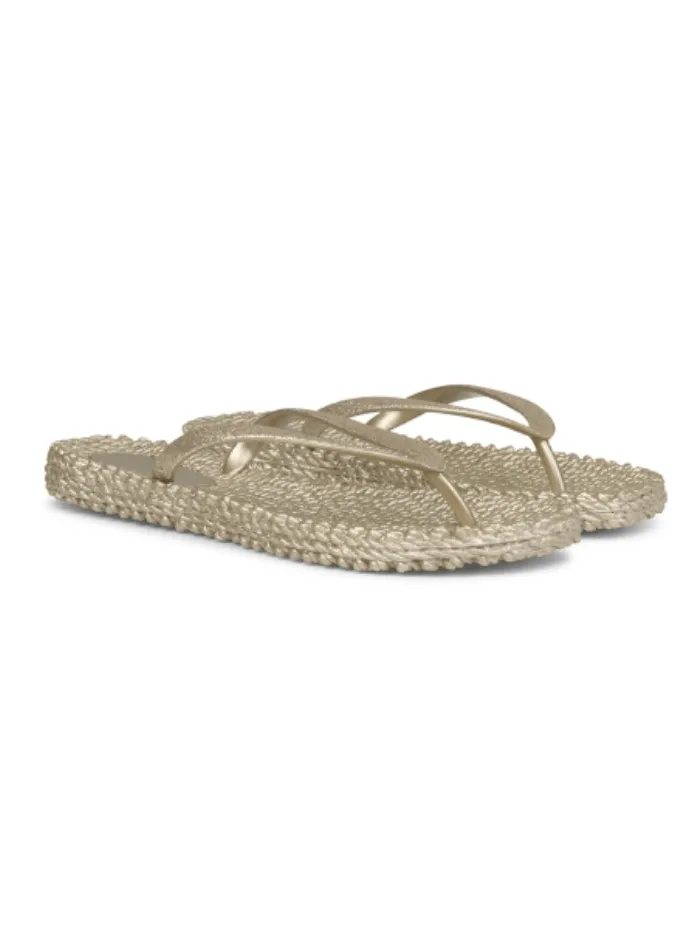 Ilse Jaobsen Flip Flops Platin CHEERFUL01 780