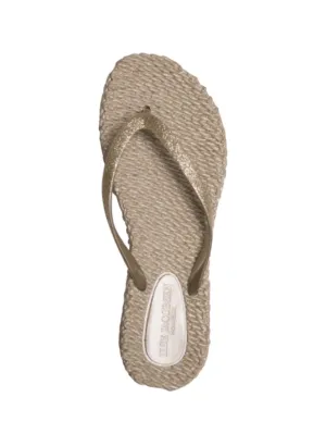 Ilse Jaobsen Flip Flops Platin CHEERFUL01 780