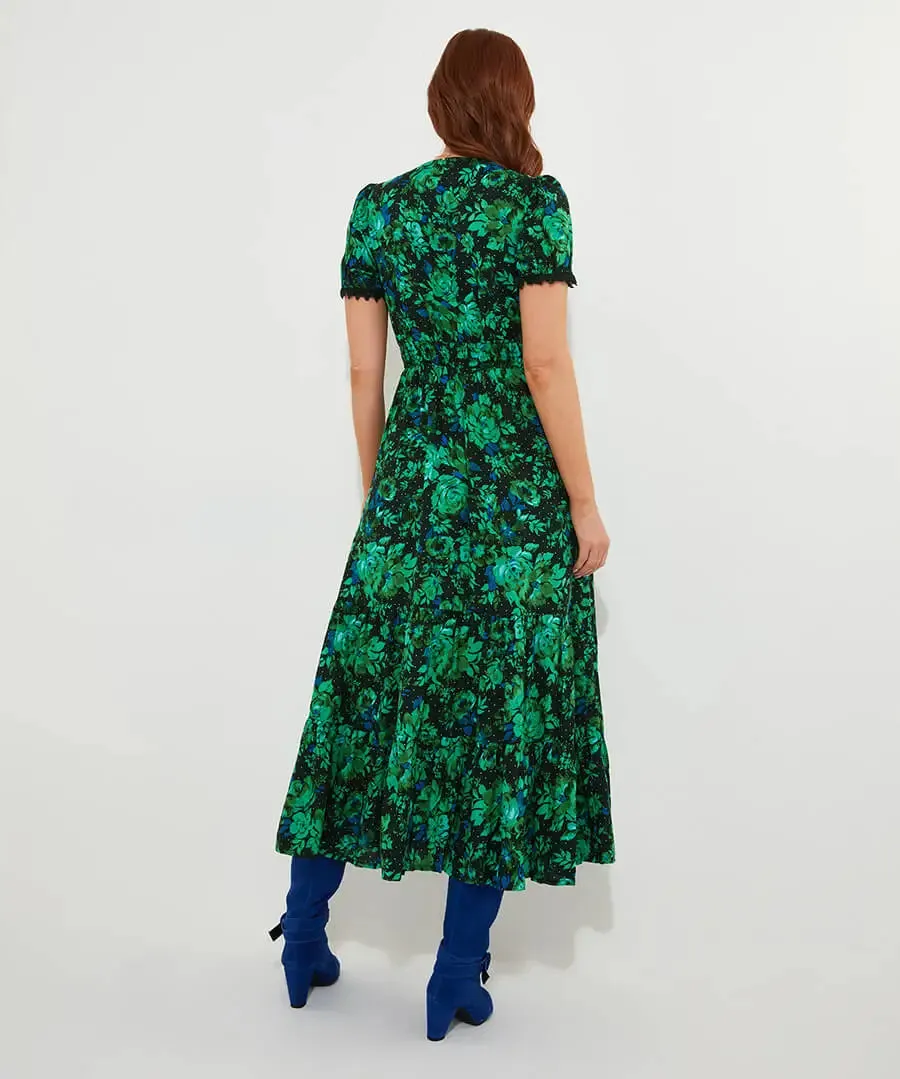 Joe Browns 16 Green Daisy Dreams Dress