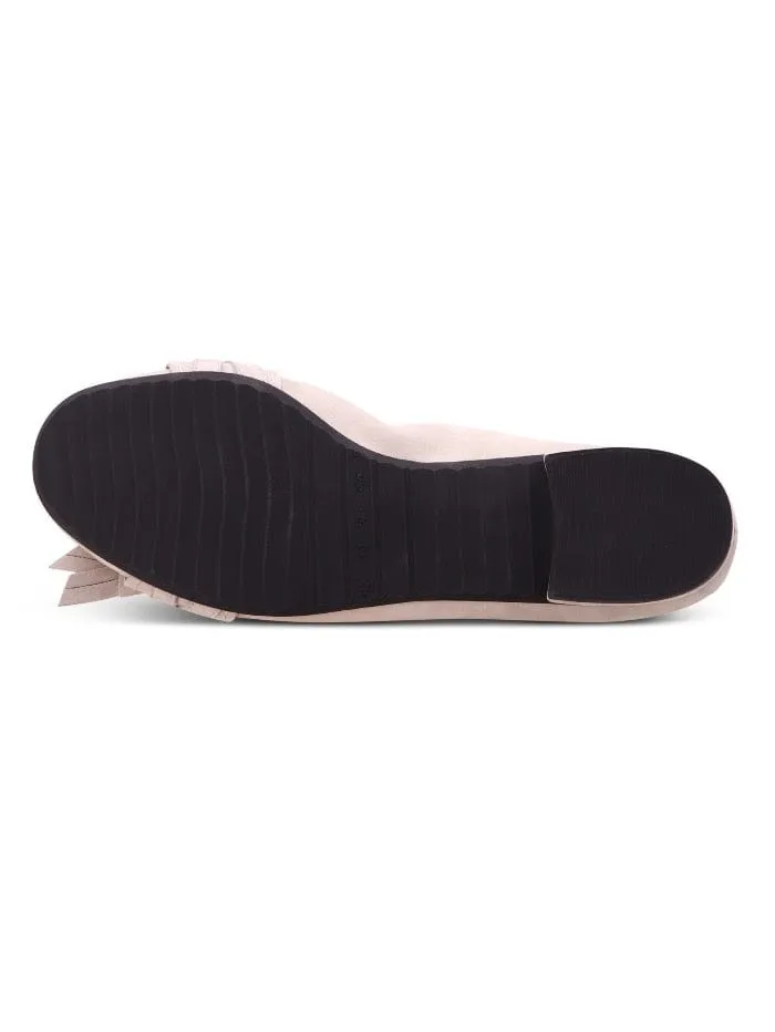 Kennel & Schmenger T Almond / Silver Malu Ballet Pumps 71-10880-469