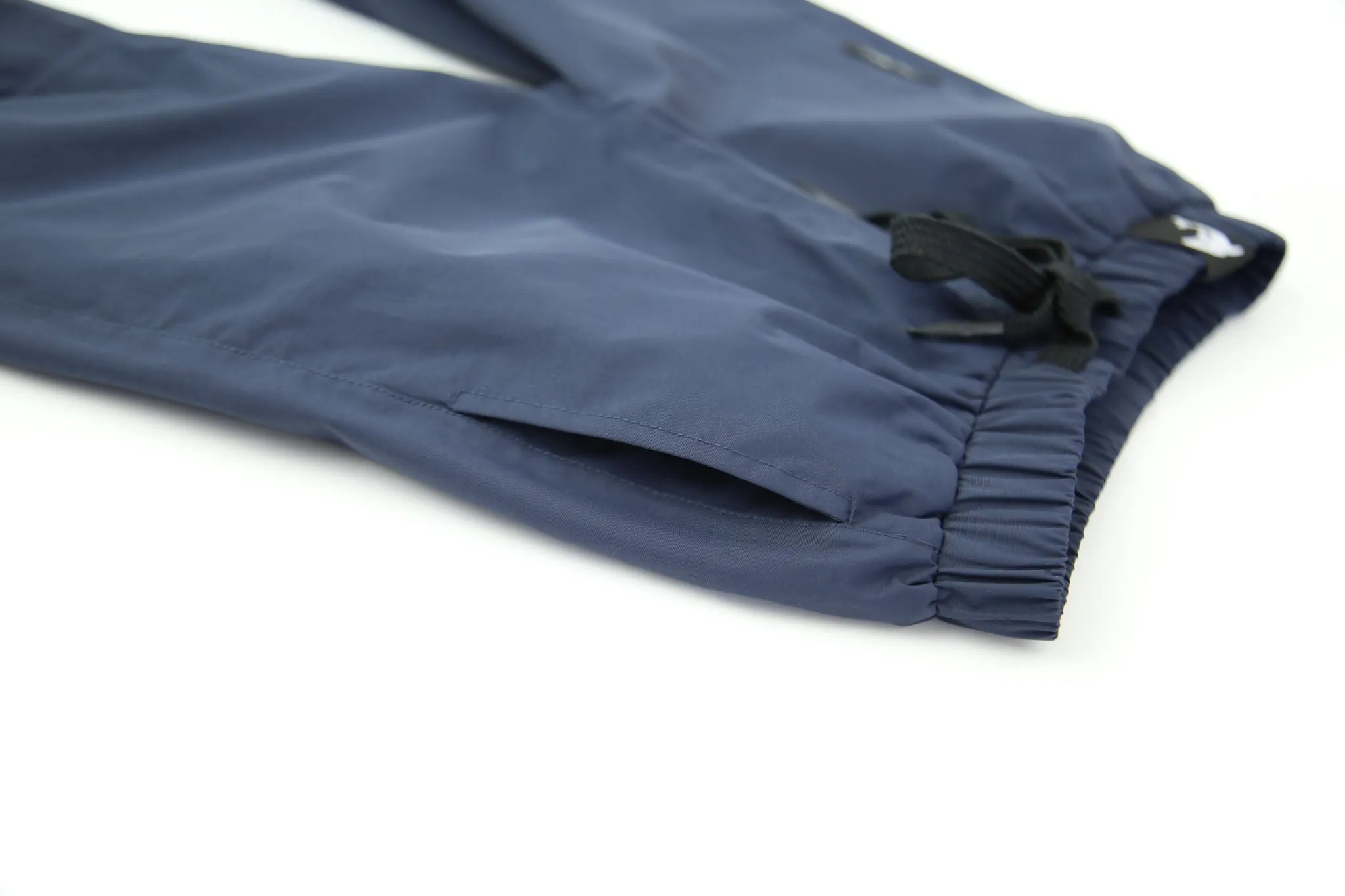 KidORCA Kids Rain Pants Hard Shell Waterproof _ Navy