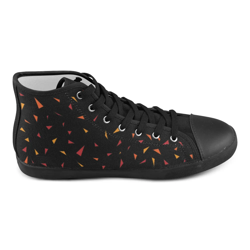 Kid's Scorpio Zodiac Print Canvas High Top Shoes