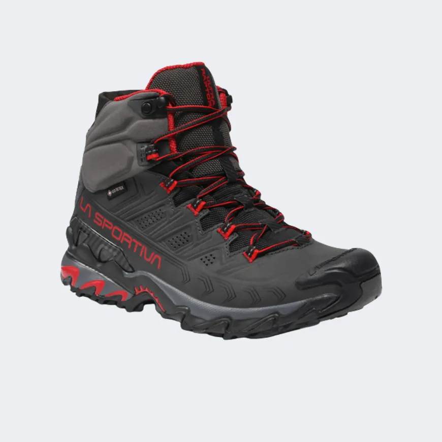 La Sportiva Ultra Raptor Ii Mid Leather Gtx Men Hiking Boots Carbon/Red