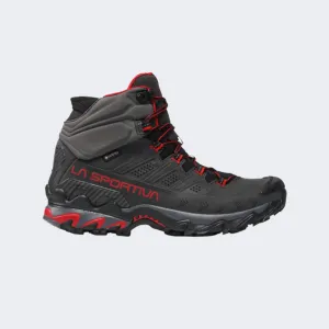 La Sportiva Ultra Raptor Ii Mid Leather Gtx Men Hiking Boots Carbon/Red