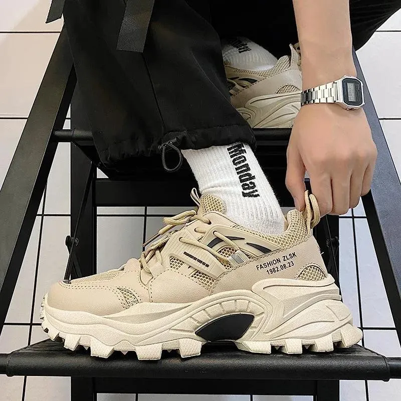 Men's Casual Shoes Chunky Sneakers Street Footwear ZL-7
