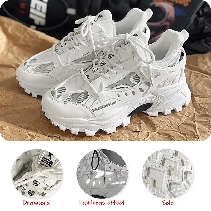 Men's Casual Shoes Chunky Sneakers Street Footwear ZL-7